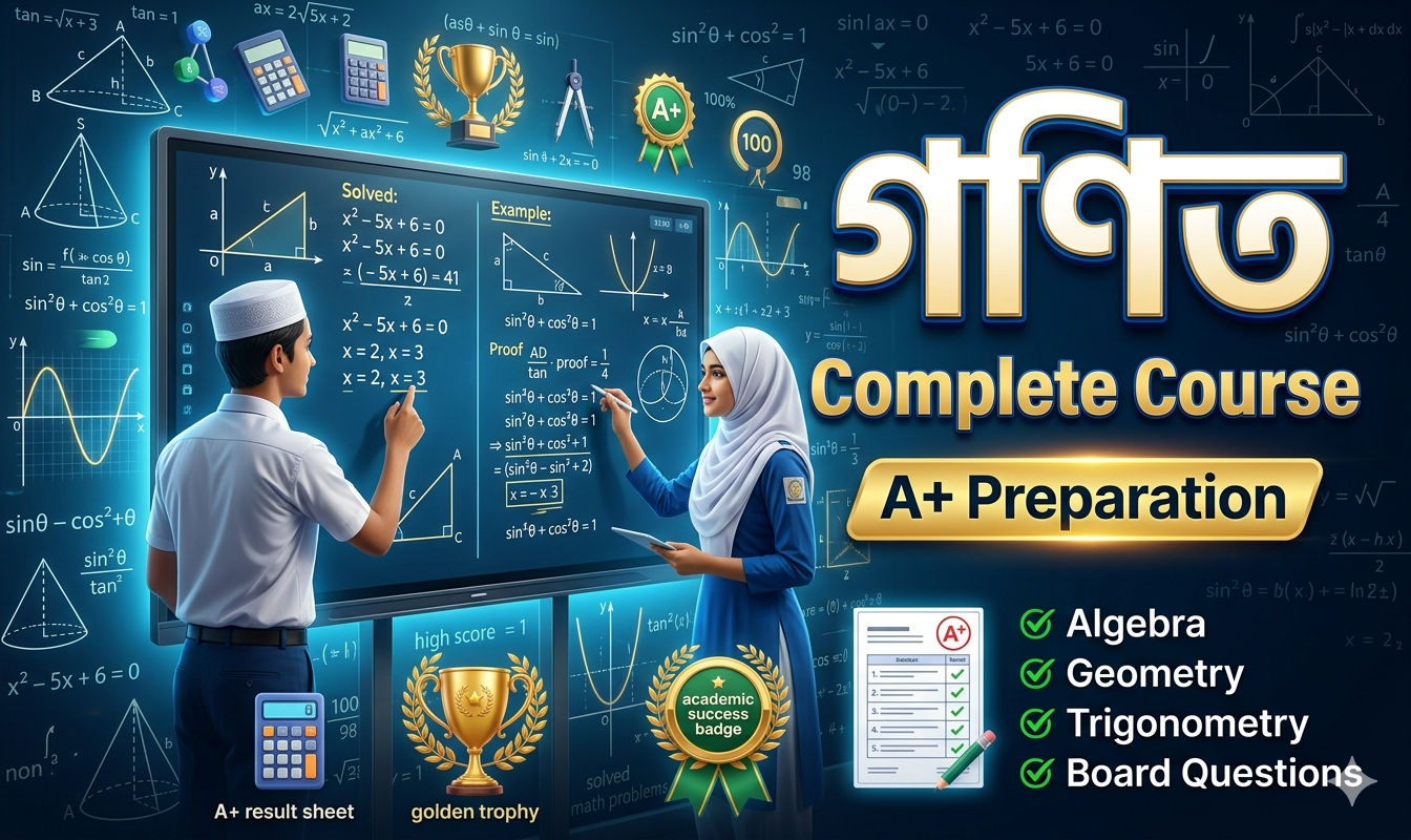 দাখিল নবম-দশম শ্রেণী বাংলা ২য় পত্র | SSC/Dakhil Bangla 2nd Paper Complete A+ Preparation Course