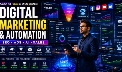 Digital Marketing & Social Media Automation Mastery: Complete Growth & Sales System